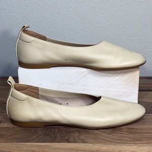 Everlane The Italian Leather Day Glove Ballet Flat Size 7.5 Made in Italy